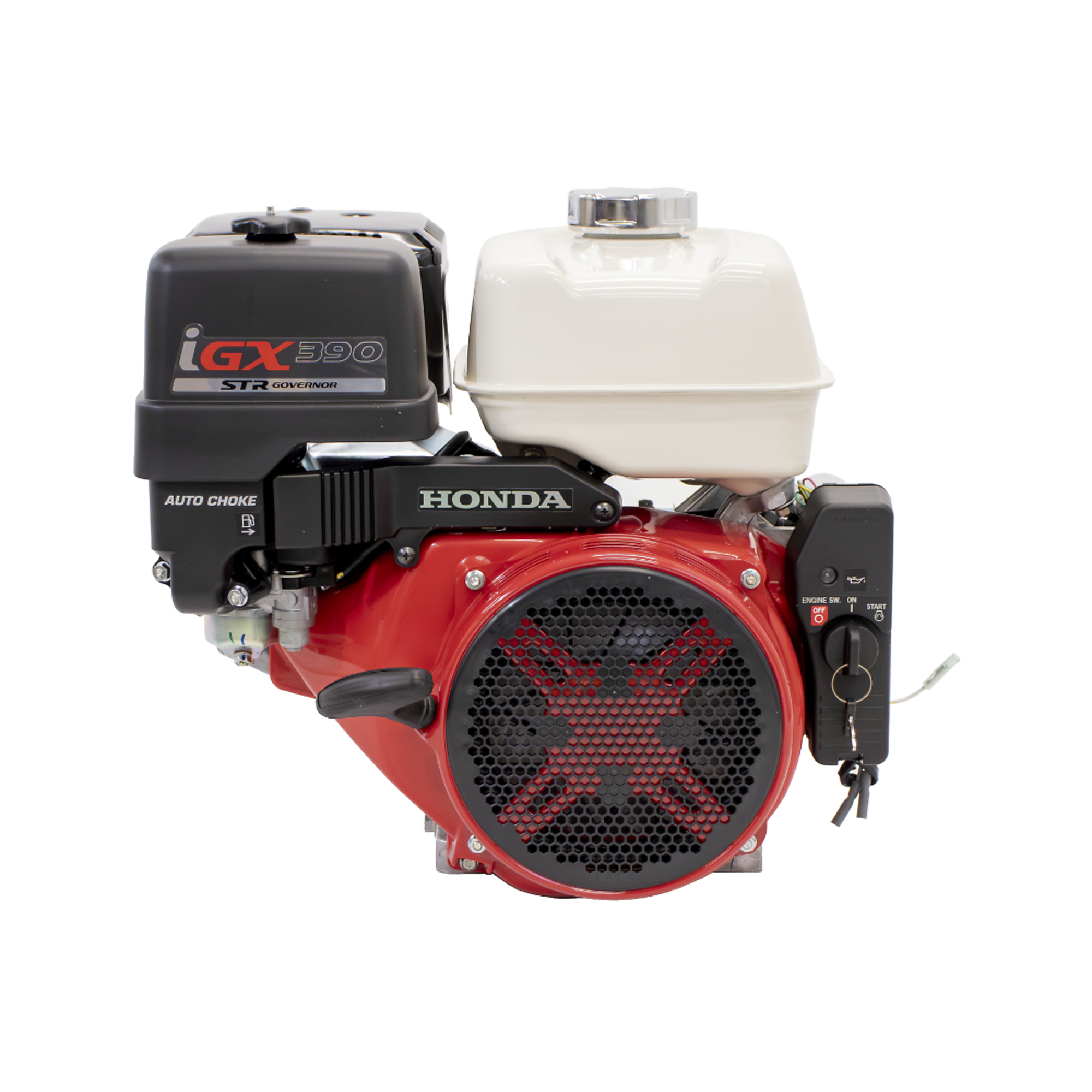 Honda iGX Series | OHV | 389cc | 1-In. X 3.48-In. | Electric | Horizontal | 10-Amp Charge System